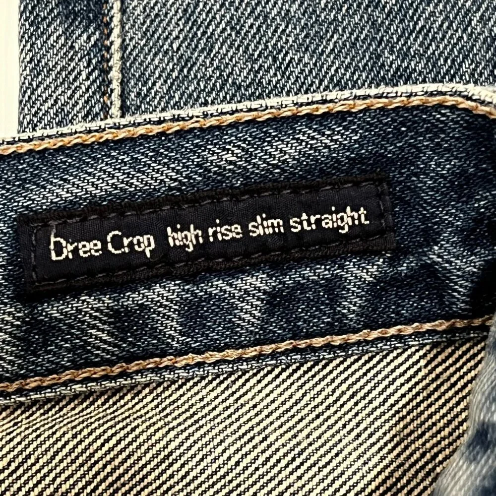 Citizens of Humanity 'Dree Crop' High Rise Slim Straight Jean, USA, 26